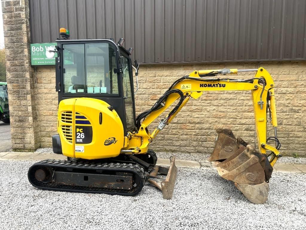 Komatsu PC 26 MR-3 Mini bageri < 7t