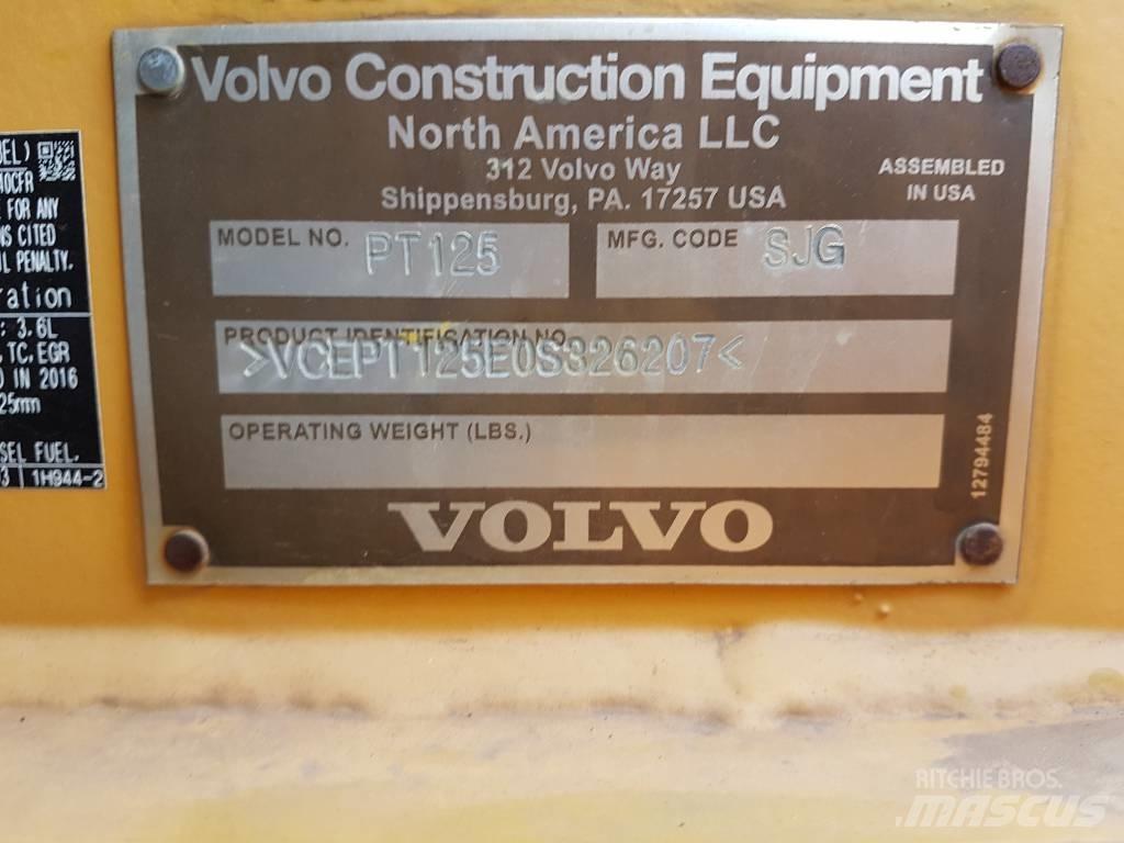Volvo PT 125 Gumeni valjci na točkovima