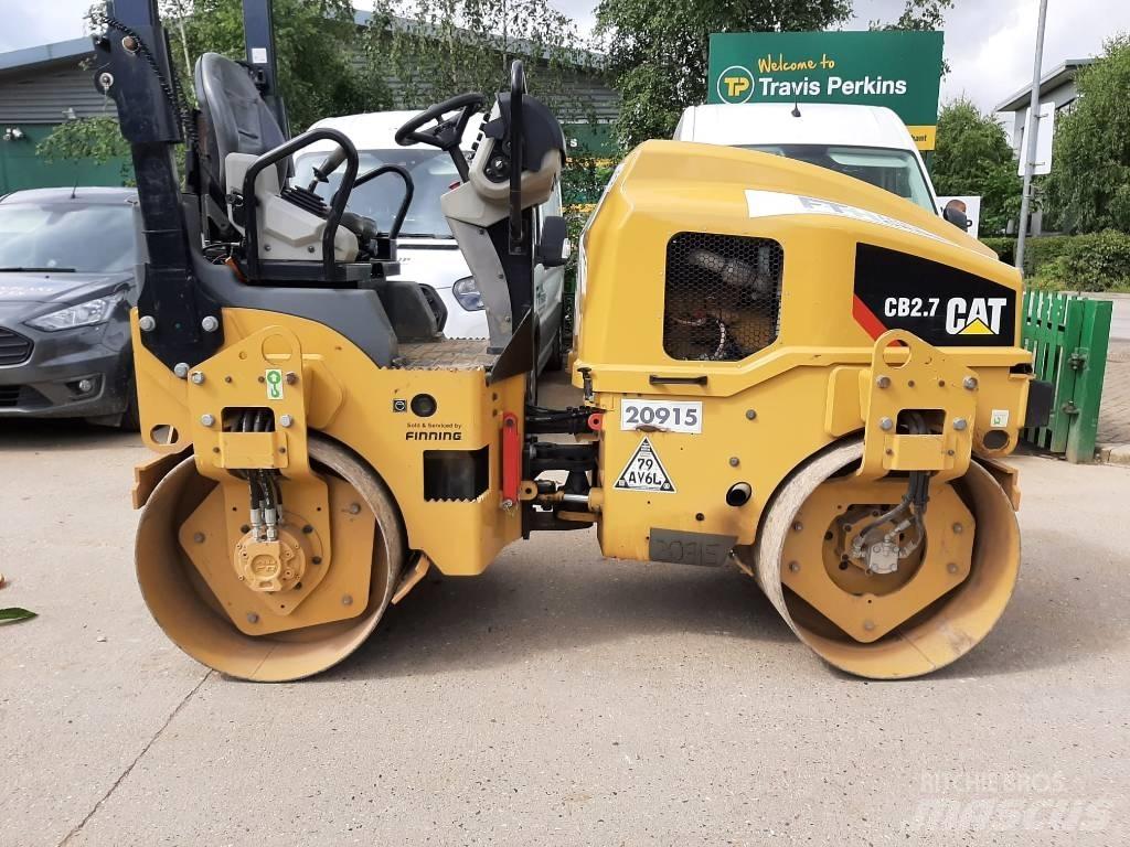 CAT CB 2.7 Valjci sa duplim bubnjem