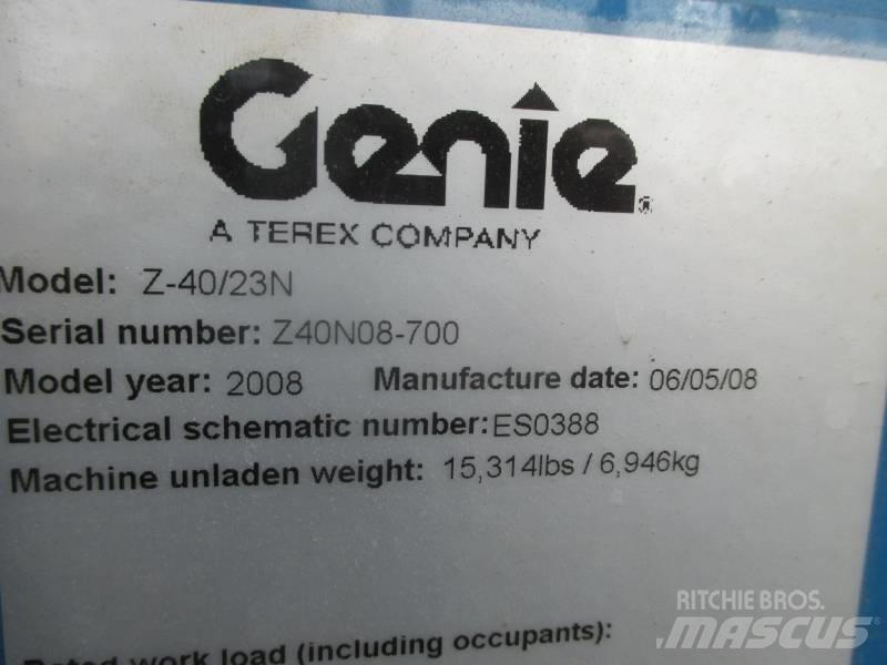 Genie Z 40/23 N Zglobne podizne platforme