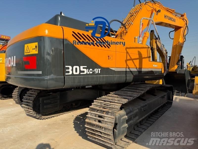 Hyundai R305 LC-9T Bageri guseničari