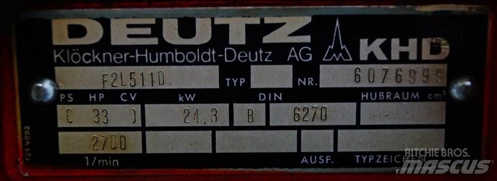 Deutz AG F2L511D Motori za građevinarstvo