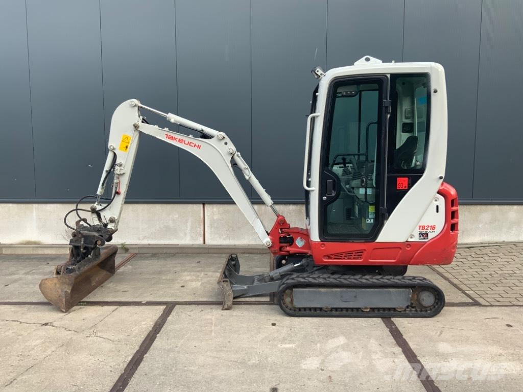 Takeuchi TB 216 Mini bageri < 7t