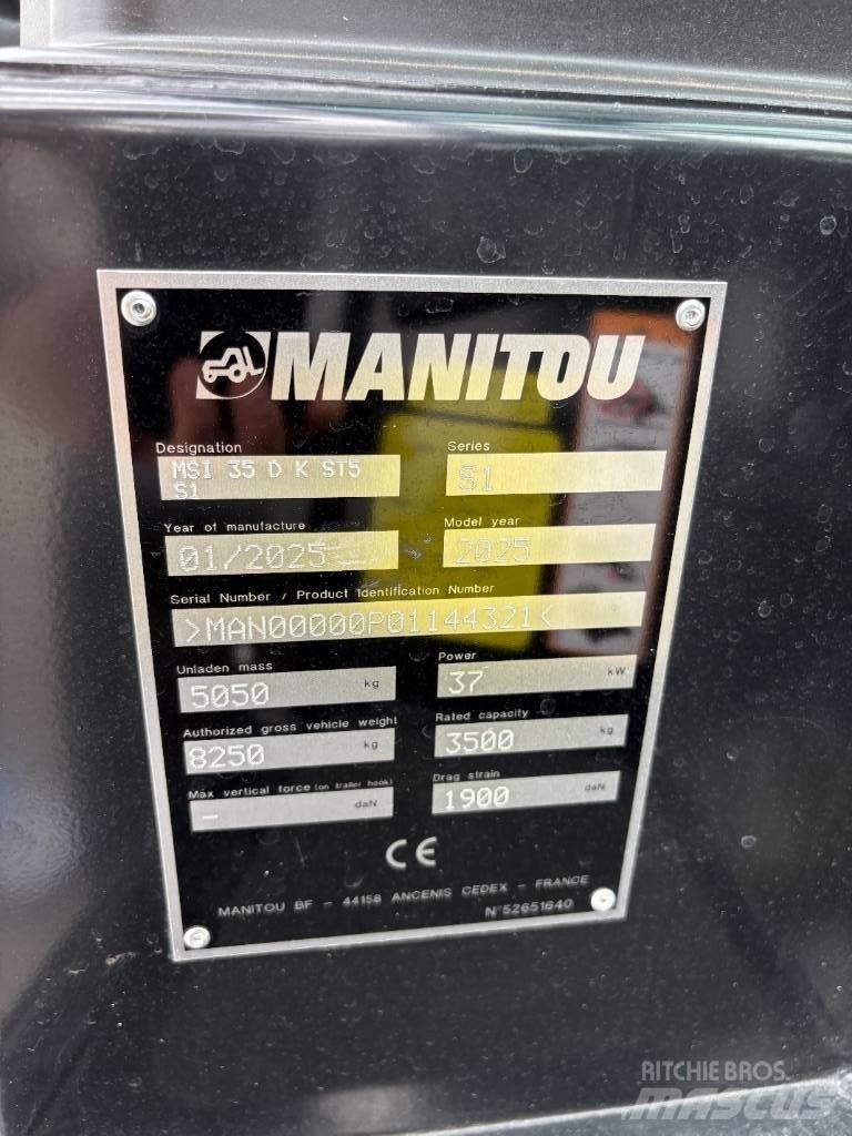 Manitou MSI 35 Vanterenski viljuškar