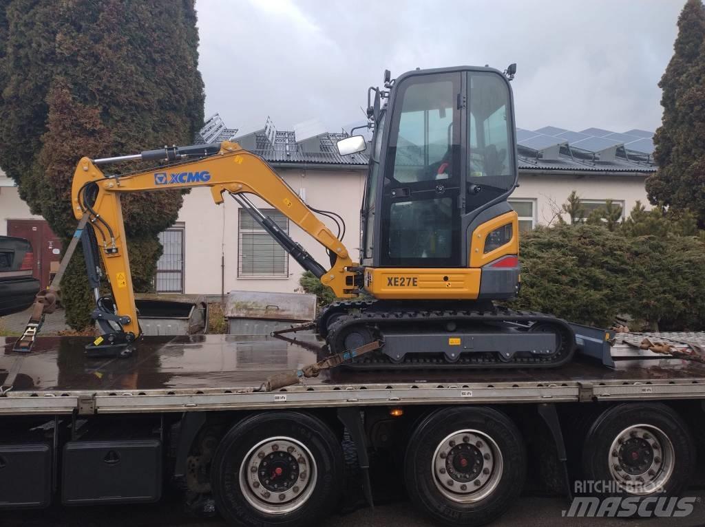 XCMG XE 27 E Mini bageri < 7t