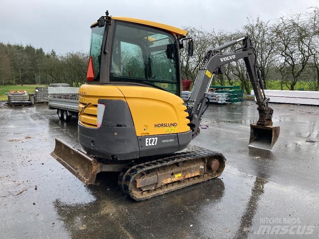 Volvo Ec27 Mini bageri < 7t