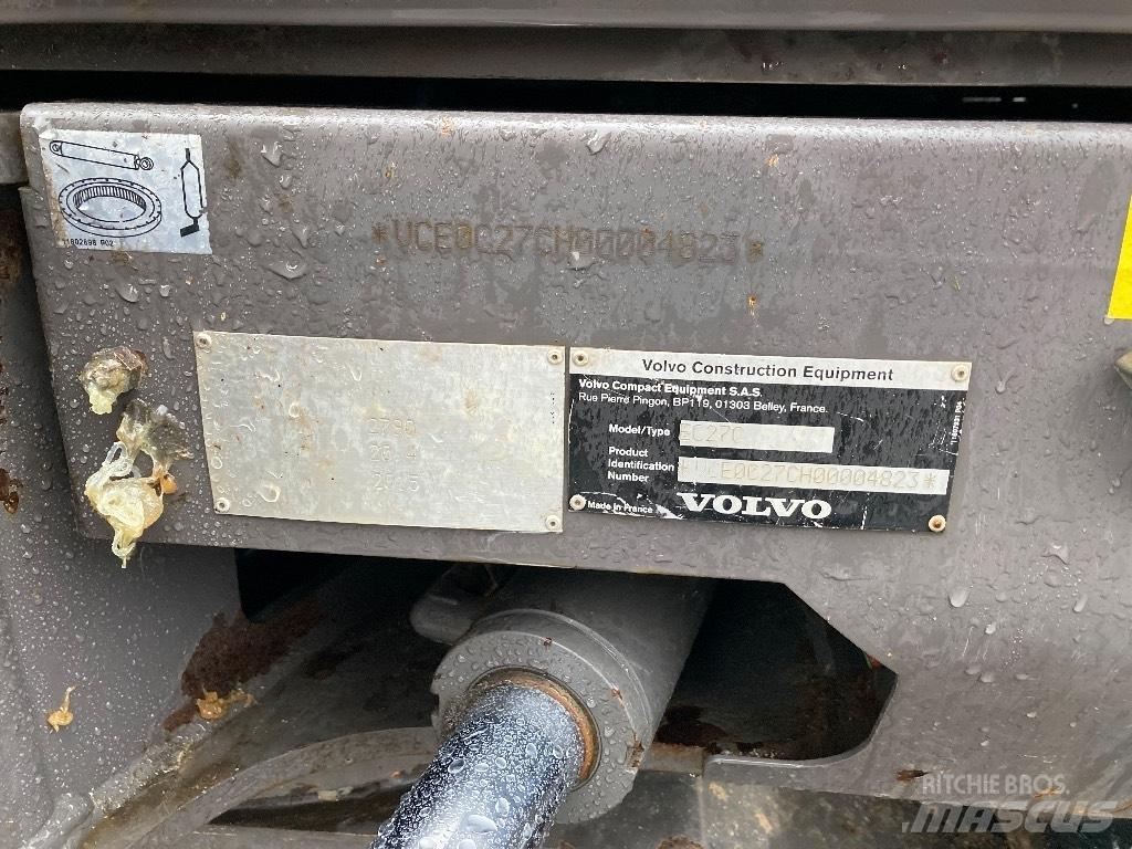 Volvo Ec27 Mini bageri < 7t