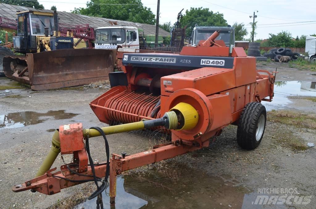Deutz-Fahr HD490 Prese/balirke za četvrtaste bale