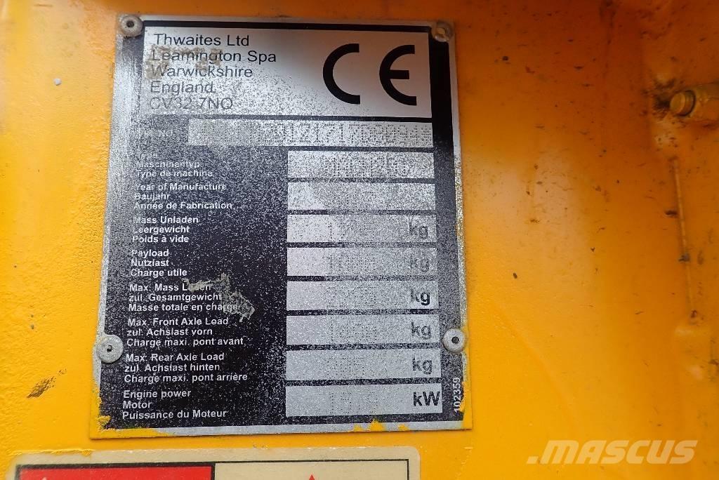 Thwaites Mach 201 Damperi za gradilište