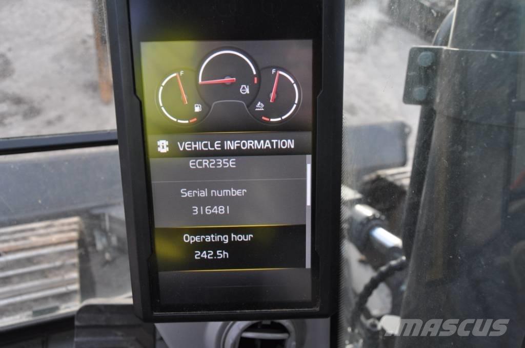 Volvo ECR 235 EL Bageri guseničari