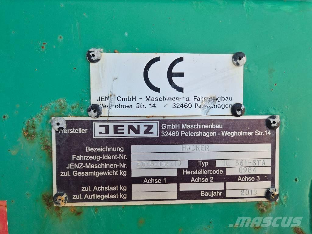 JENZ HE561STA Drobilice drva / čiperi