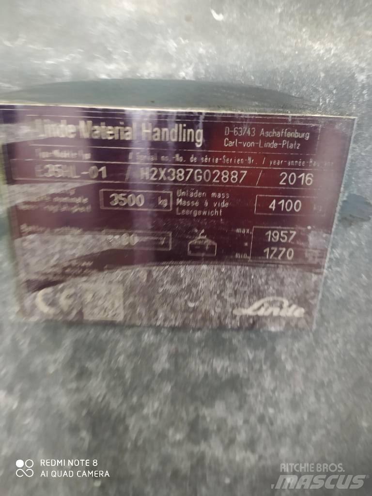 Linde E 35 HL Električni viljuškari