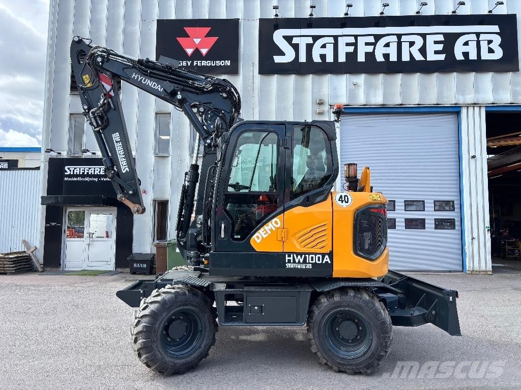 Hyundai HW100A Bageri točkaši