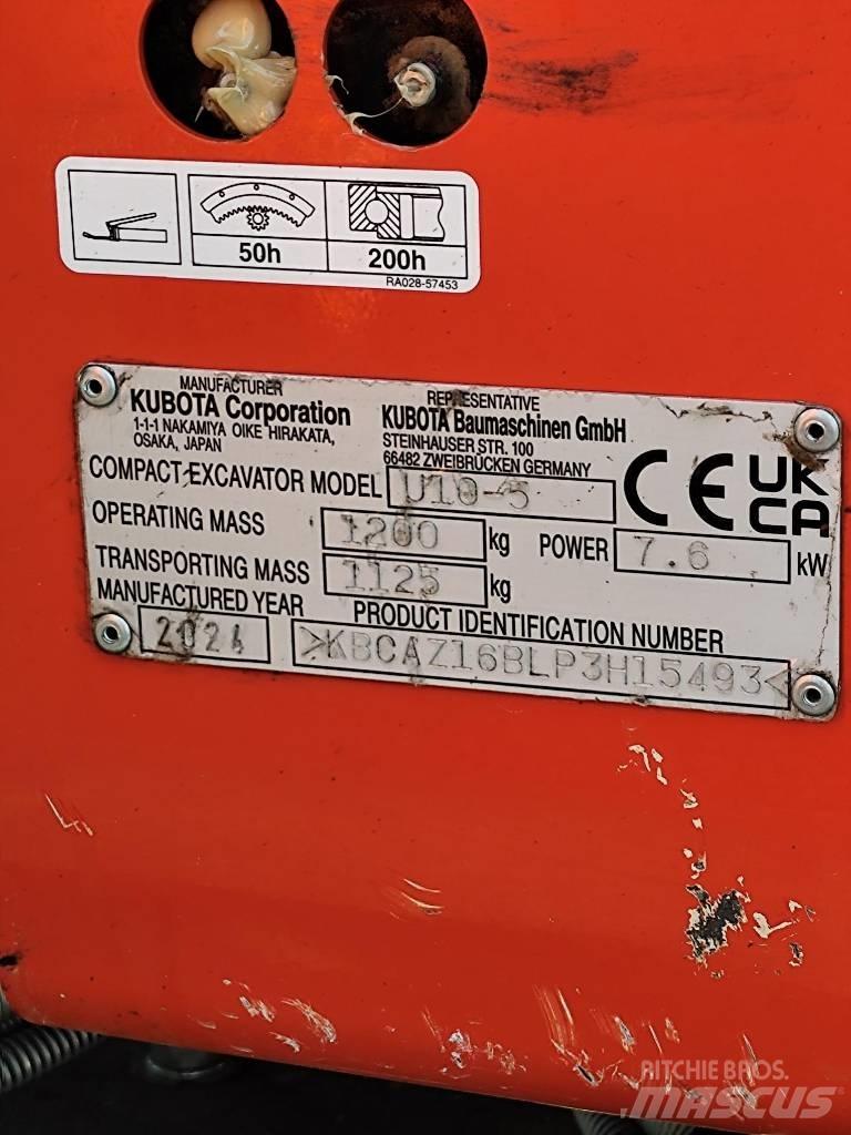 Kubota U 10 Mini bageri < 7t