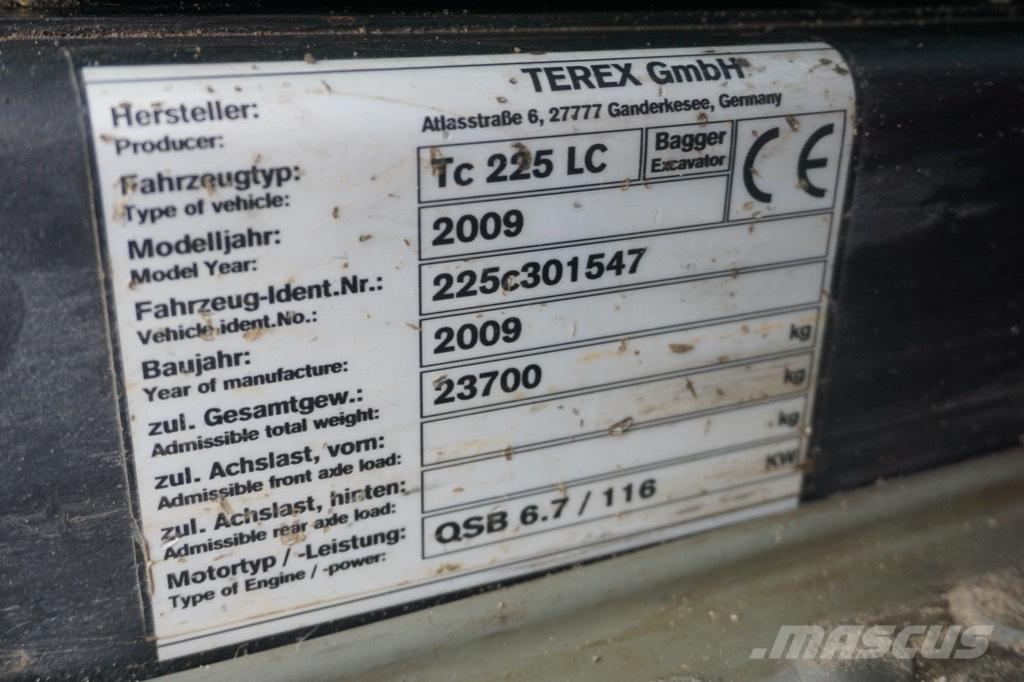 Atlas TC 225 LC Bageri guseničari