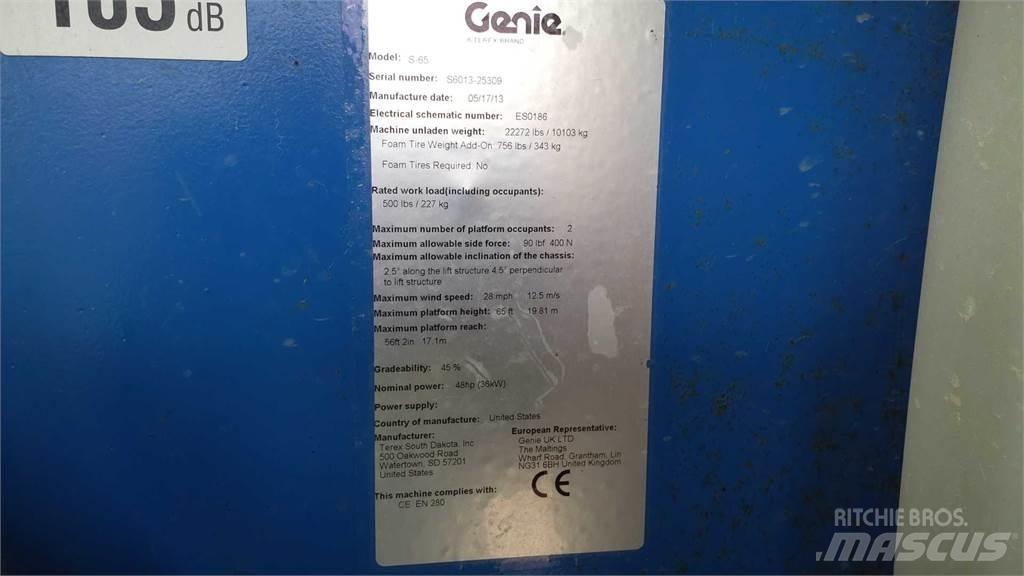 Genie S65 Teleskopske podizne platforme