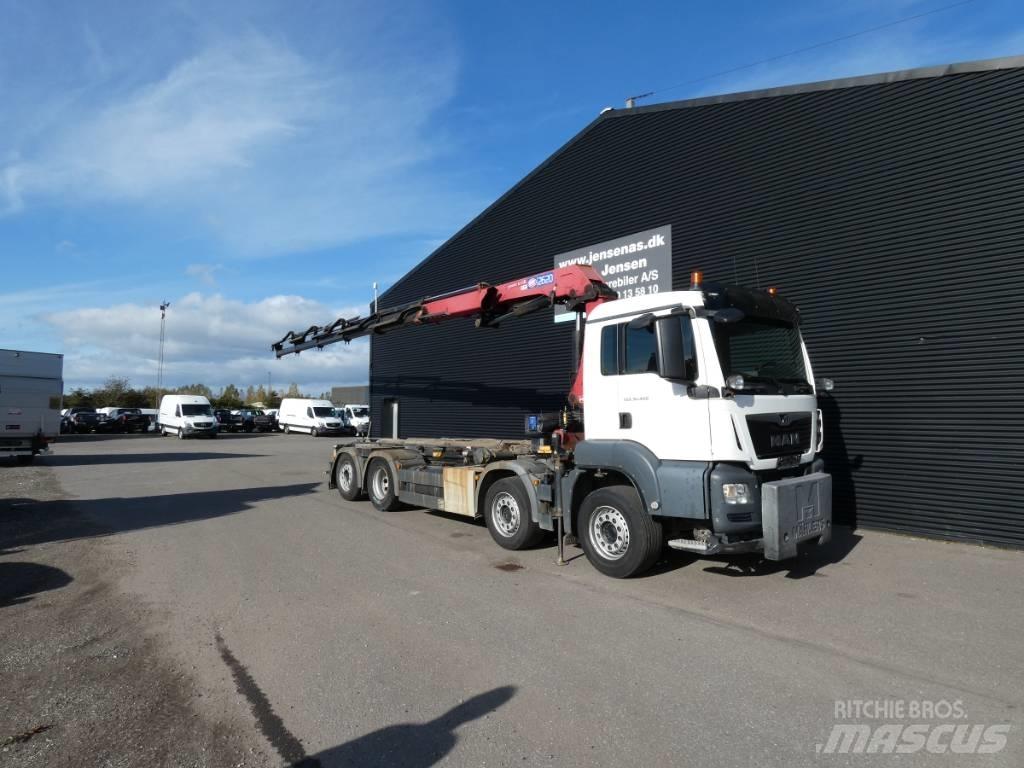 MAN TGS 35.460 Kamioni sa kranom
