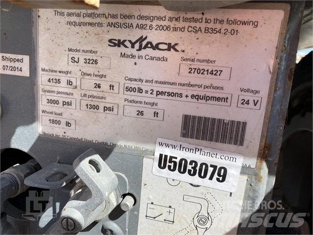 SkyJack SJ III 3226 Makazaste platforme