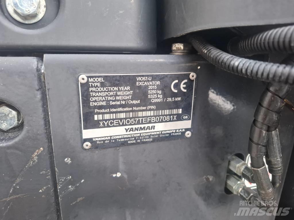 Yanmar Vio 57-U Mini bageri < 7t