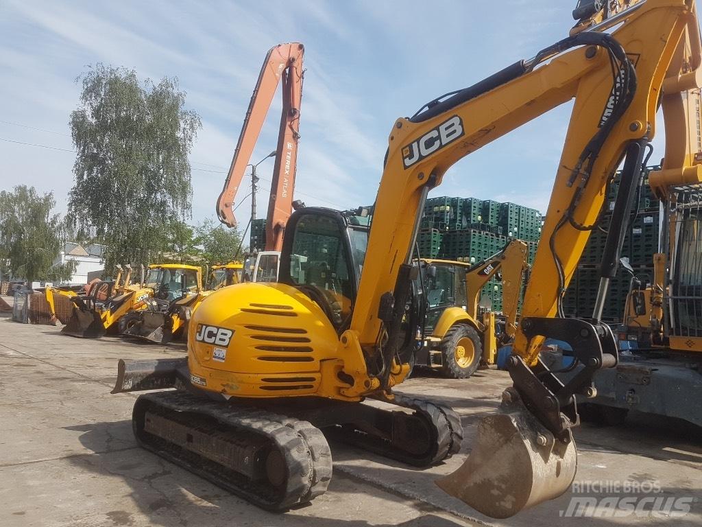 JCB 8085 ZTS Midi bageri 7t – 12t