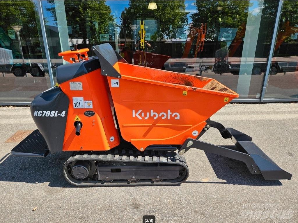 Kubota KC 70 Damperi za gradilište