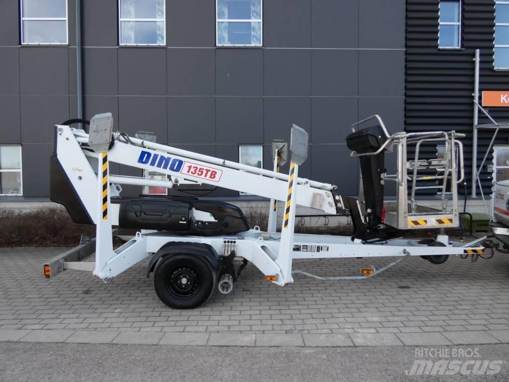Dino 135 TB Skylift Vučne prikolice se podiznom košarom