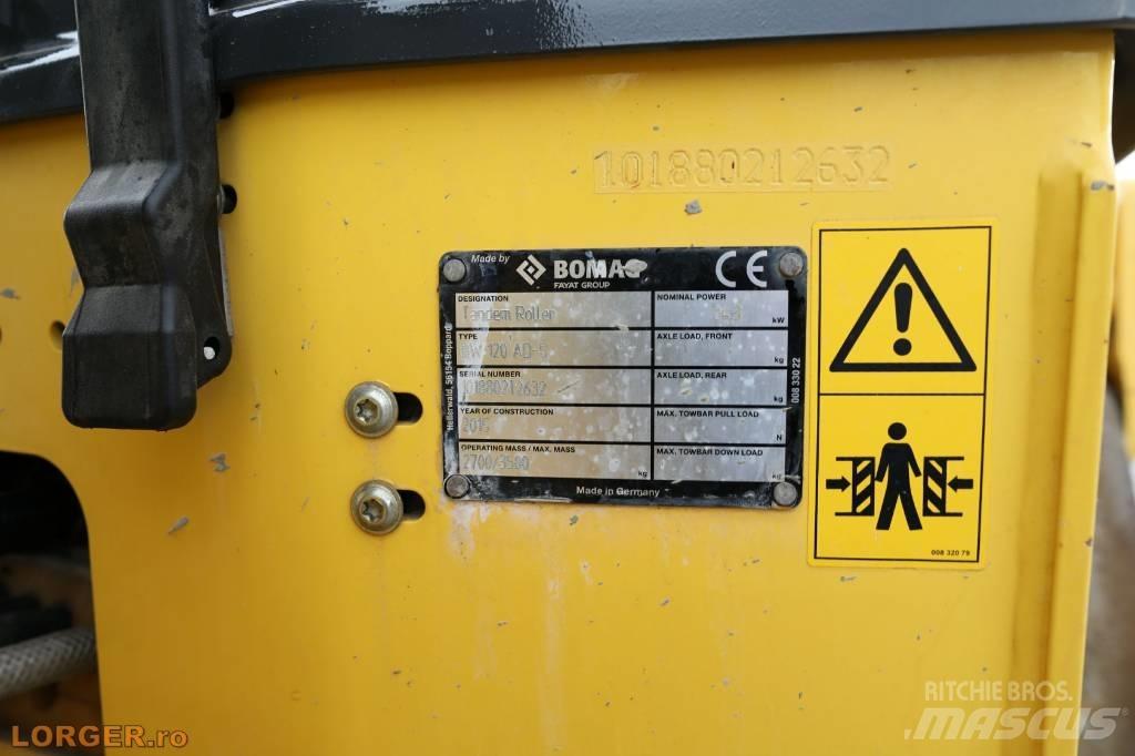 Bomag BW 120 AD-5 Valjci sa duplim bubnjem