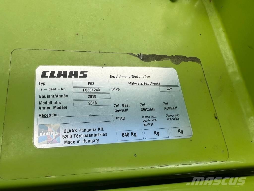 CLAAS Corto 310 FN Kosilice