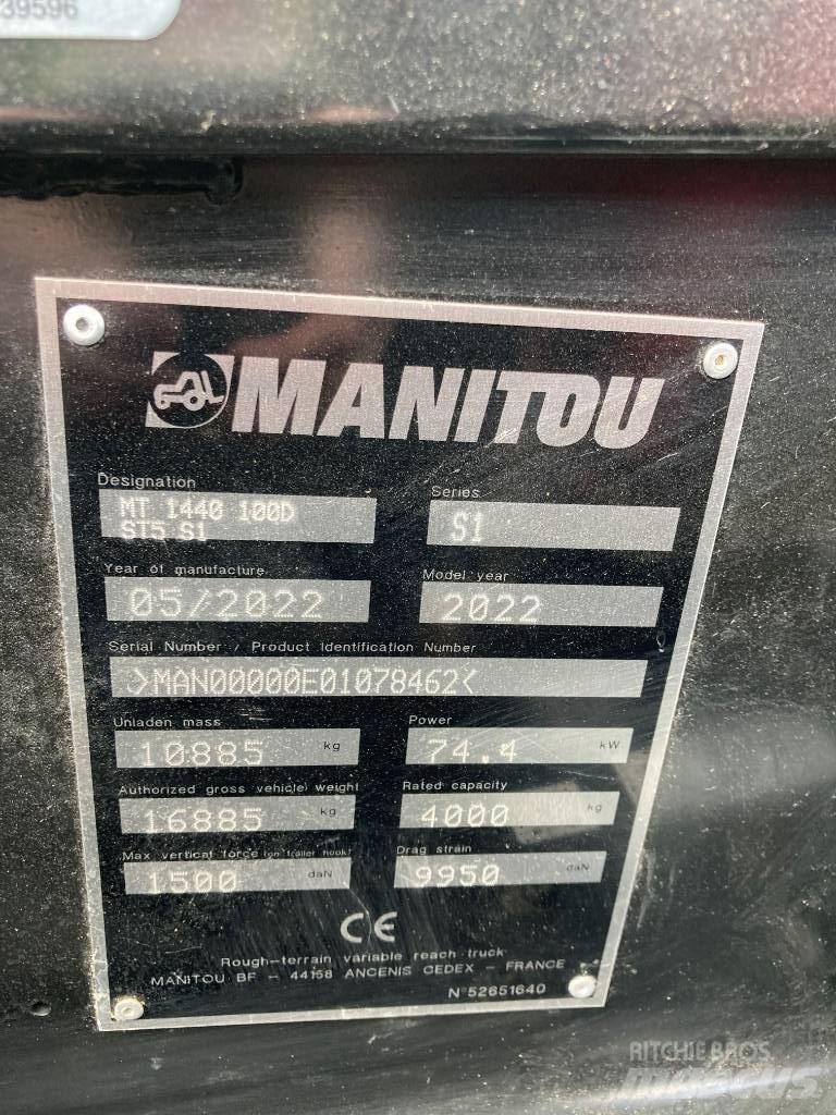 Manitou MT 1440 Teleskopski viljuškari