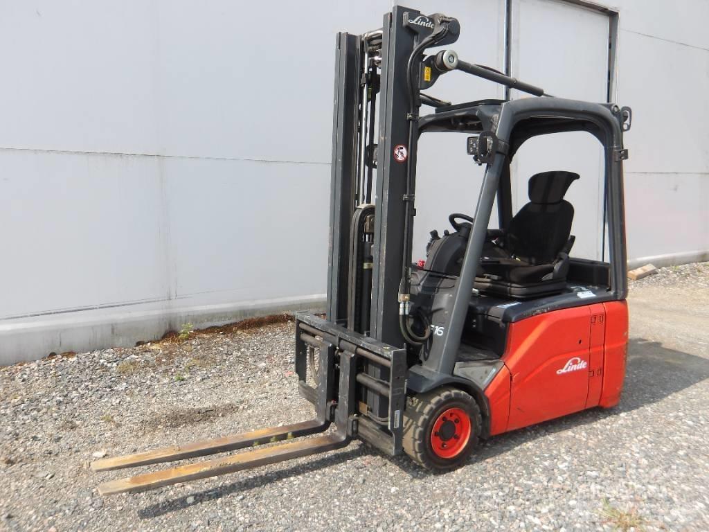 Linde E 16 Električni viljuškari