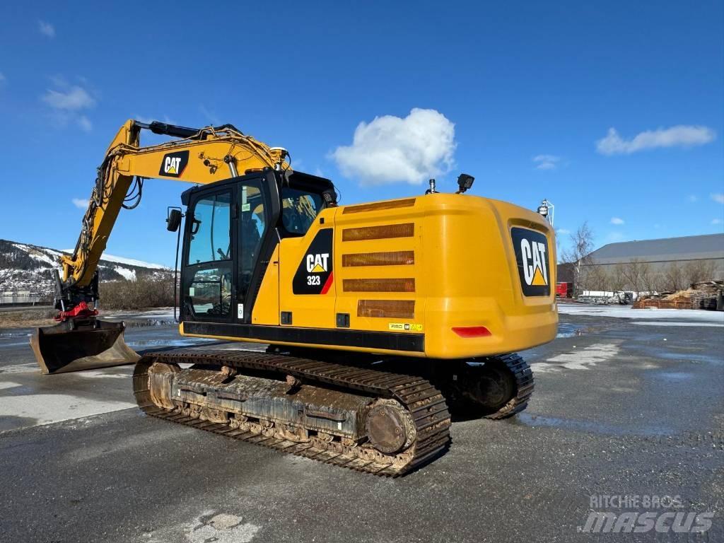 CAT 323 NG Bageri guseničari