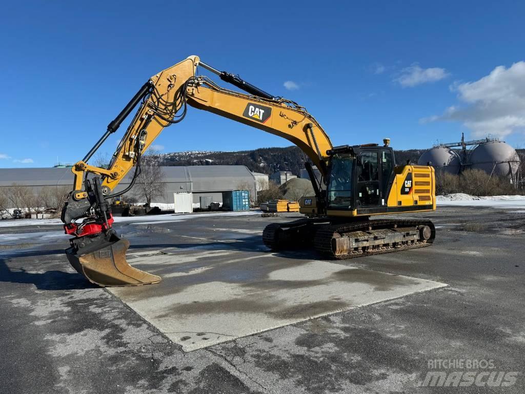 CAT 323 NG Bageri guseničari