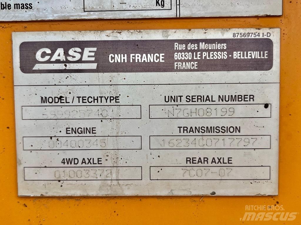 CASE 580 SR Rovokopači