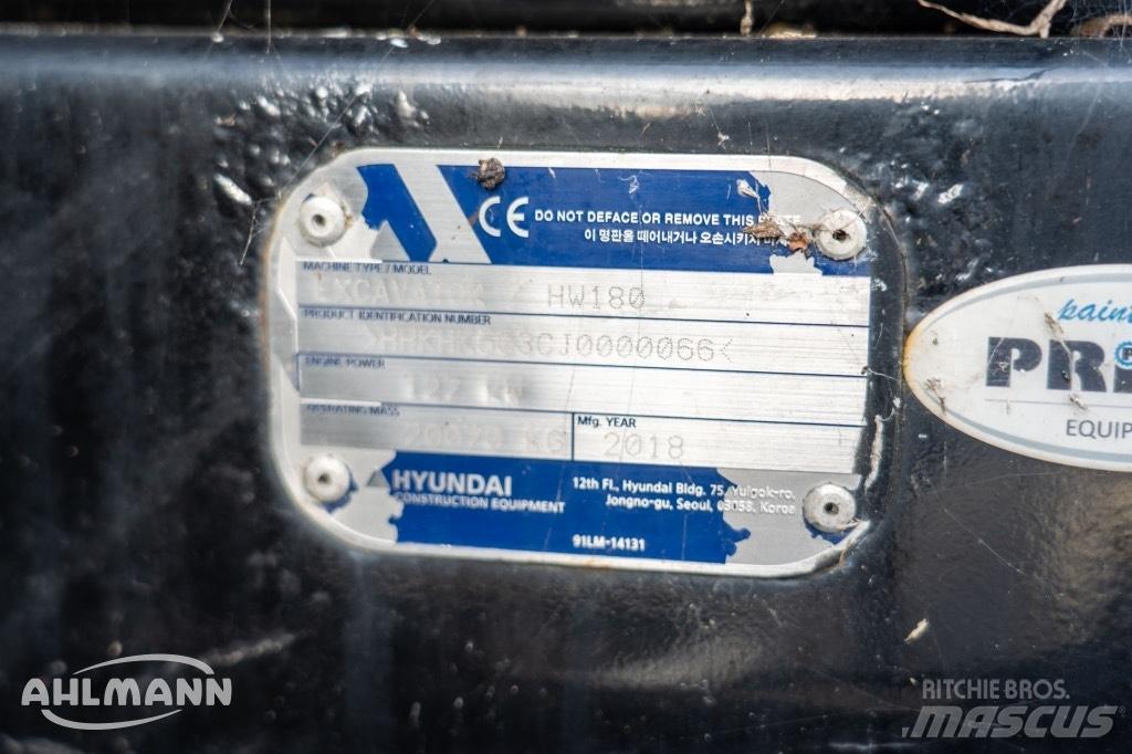 Hyundai HW 180 Bageri točkaši