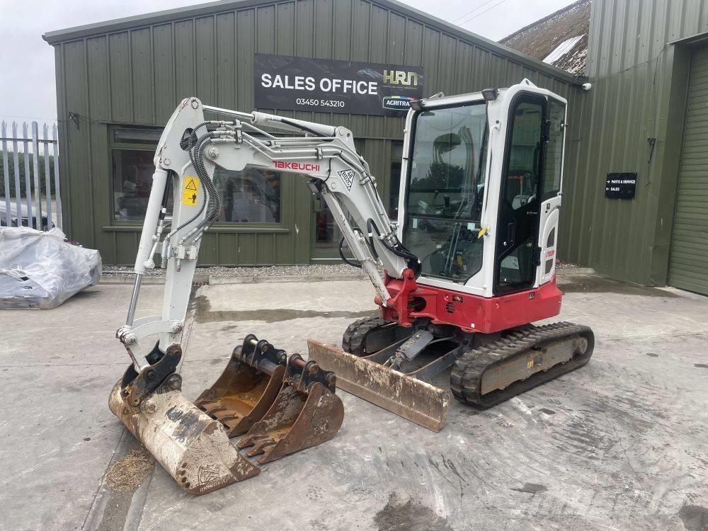 Takeuchi TB 325 R Mini bageri < 7t