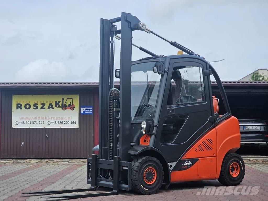 Linde H25T-02 Plinski viljuškari