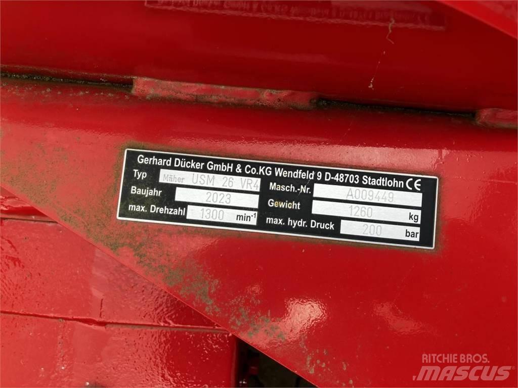 Dücker USM-26 VR4 Kosilice za livade
