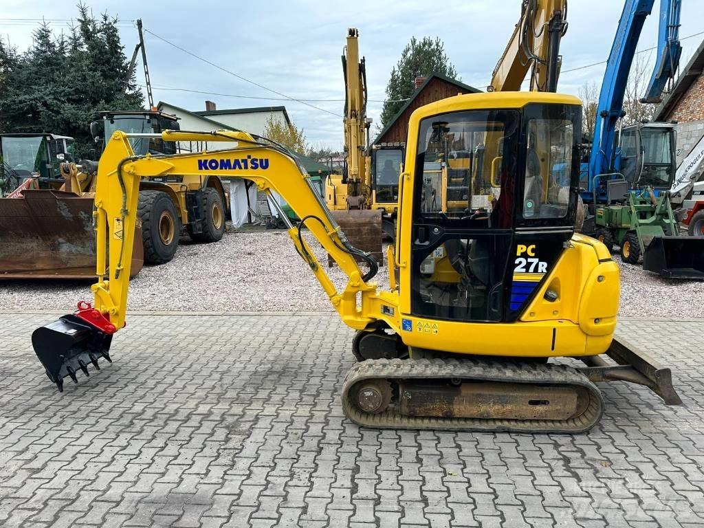 Komatsu PC 27 R-8 Mini bageri < 7t