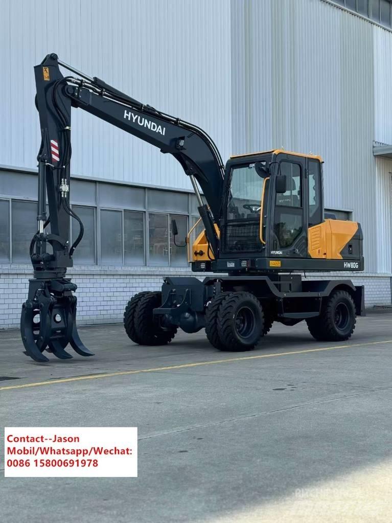 Hyundai HW80 Bageri točkaši