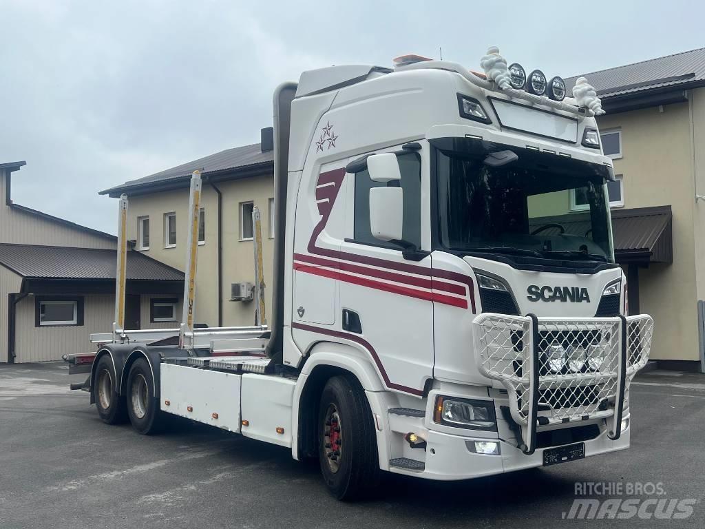 Scania R 730 B6X4NB Kamioni za drva Šticari