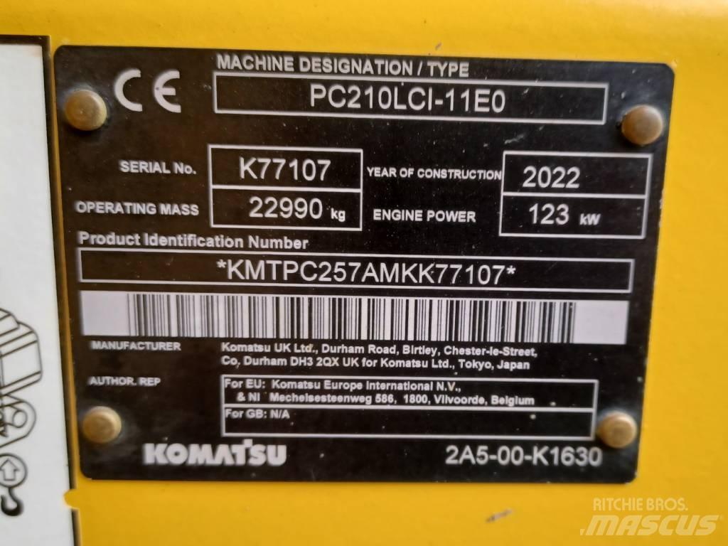 Komatsu PC210LCi-11 Bageri guseničari