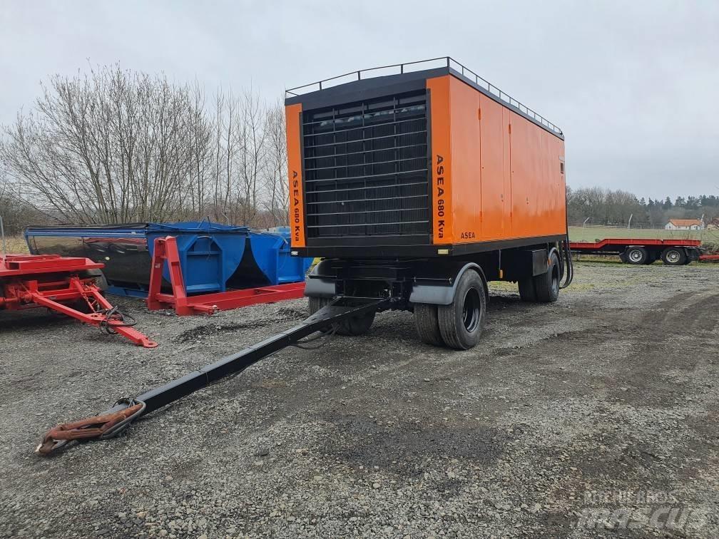  elverk 680kva Dizel generatori