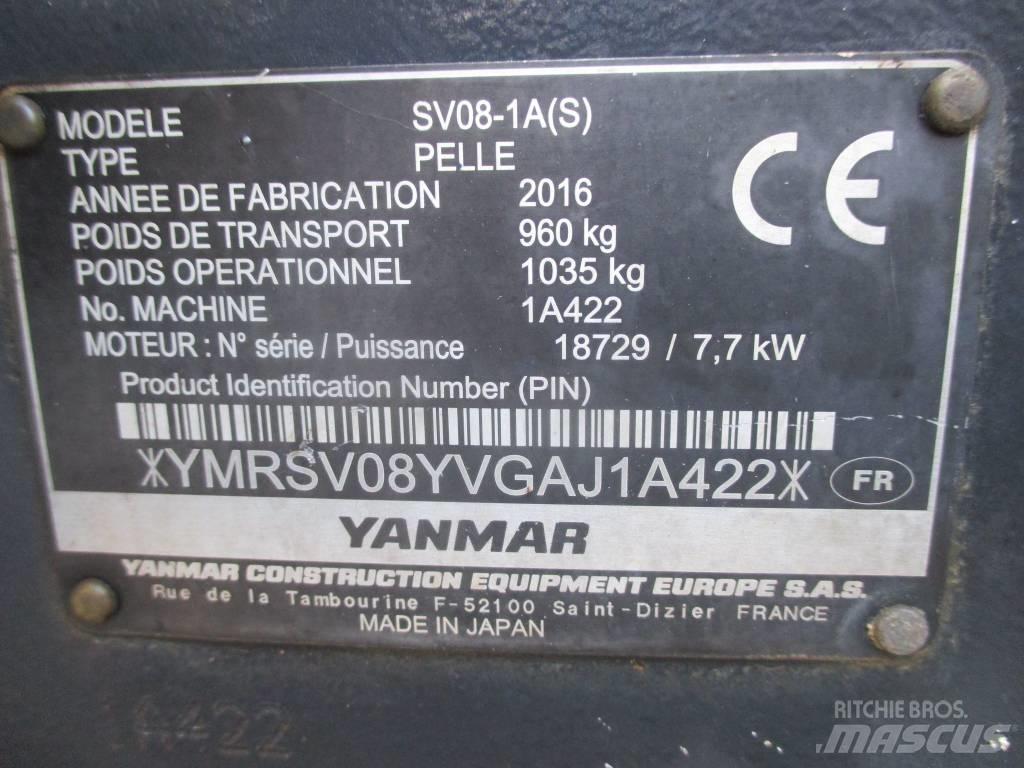 Yanmar SV 08-1 A Mini bageri < 7t