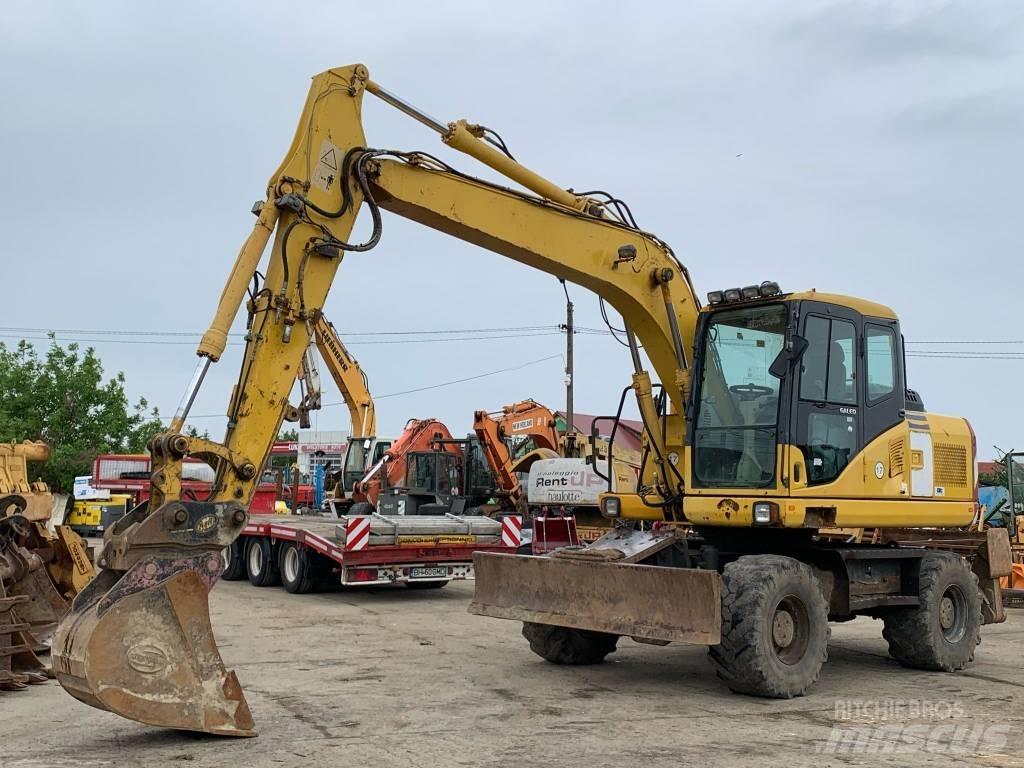 Komatsu PW 140-7 Bageri točkaši