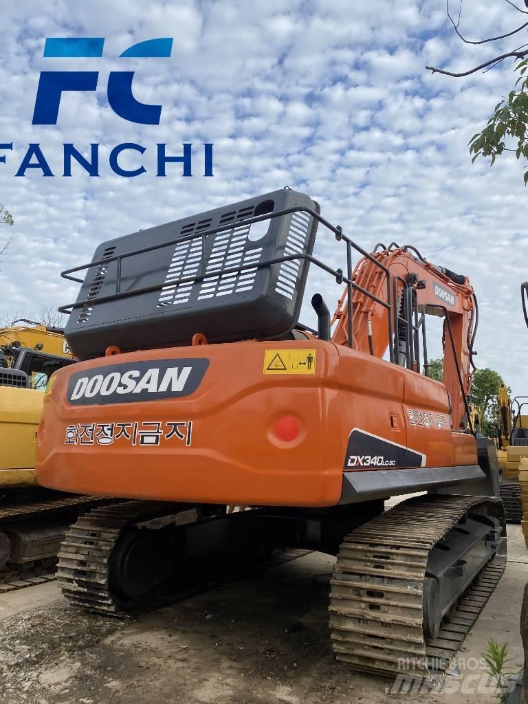 Doosan DX 340 LC Bageri guseničari