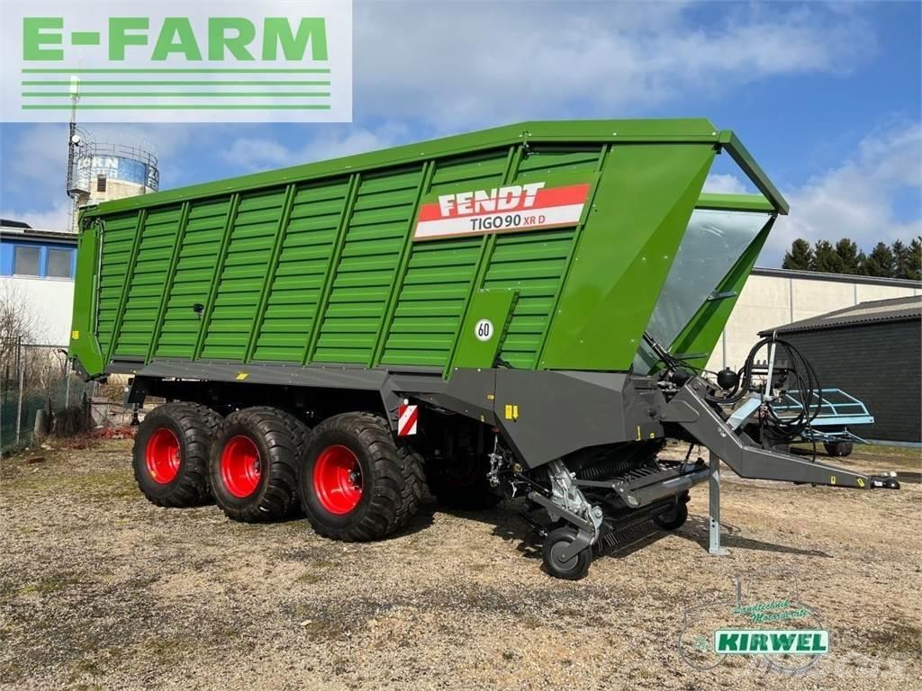 Fendt tigo 90 xr Ostale poluprikolice