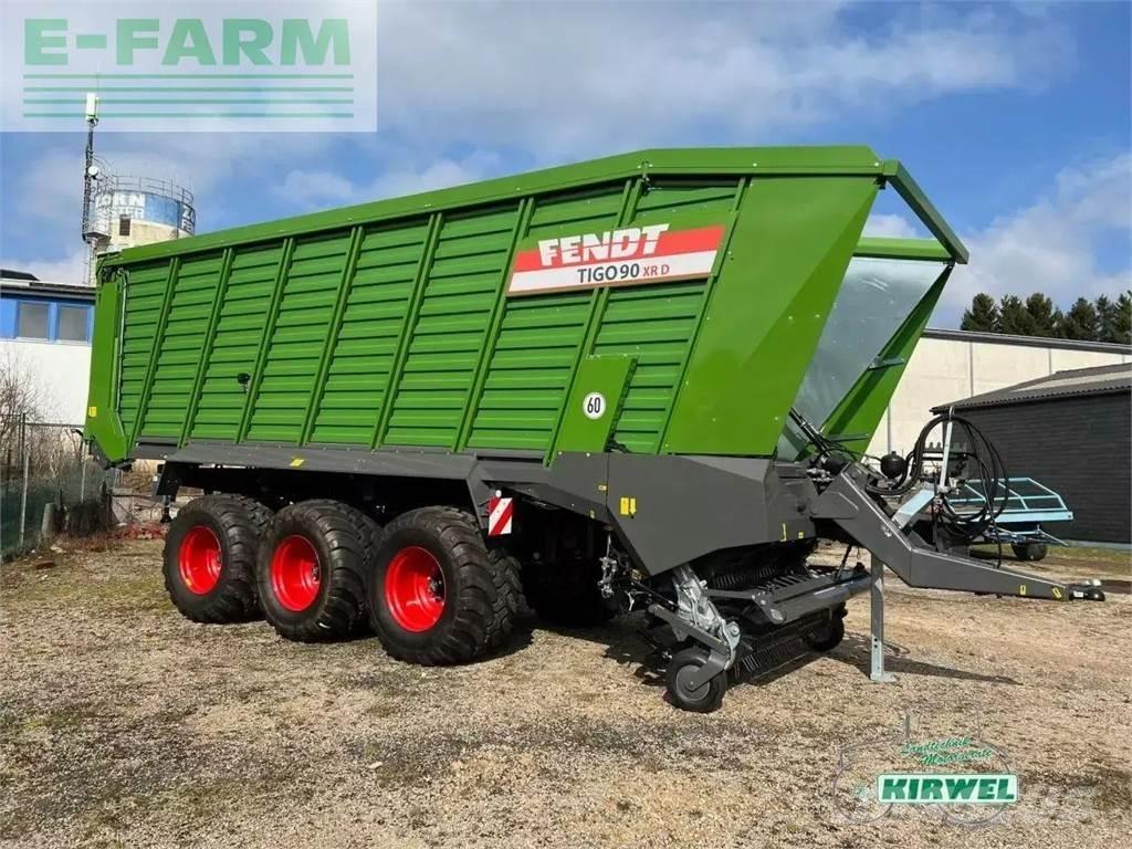 Fendt tigo 90 xr Ostale poluprikolice