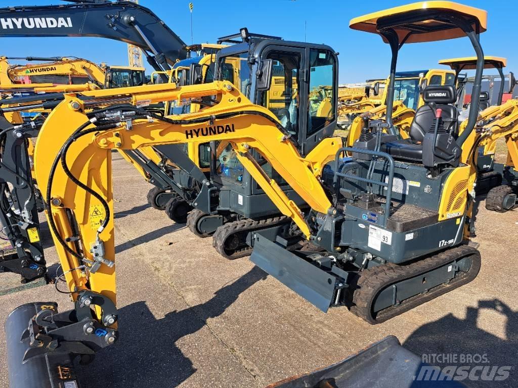Hyundai R17Z-9AK Mini bageri < 7t