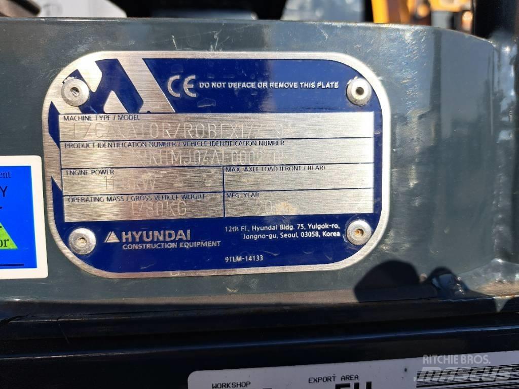Hyundai R17Z-9AK Mini bageri < 7t