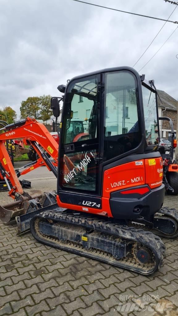 Kubota U 27-4 Mini bageri < 7t